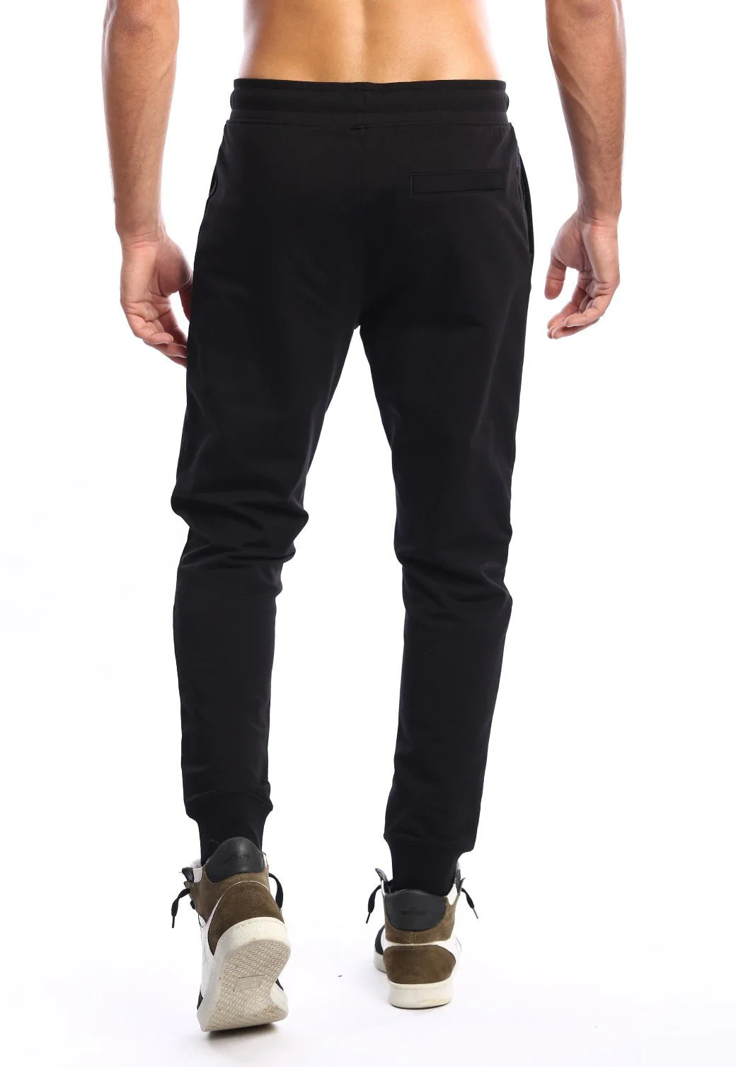 מכנסי טרנינג פרנץ' טרי ארוך לוגו גדול גברים - Image 3