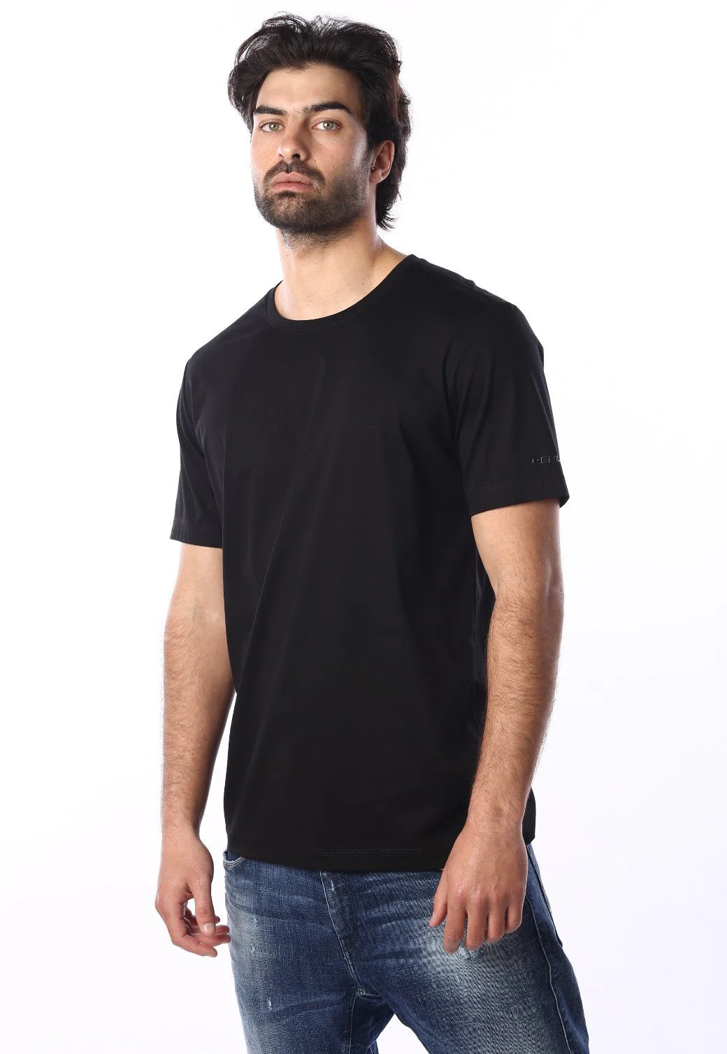 טי שירט קצרה בייסיק גברים