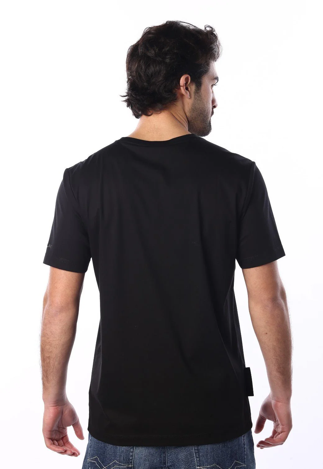טי שירט קצרה בייסיק גברים - Image 3