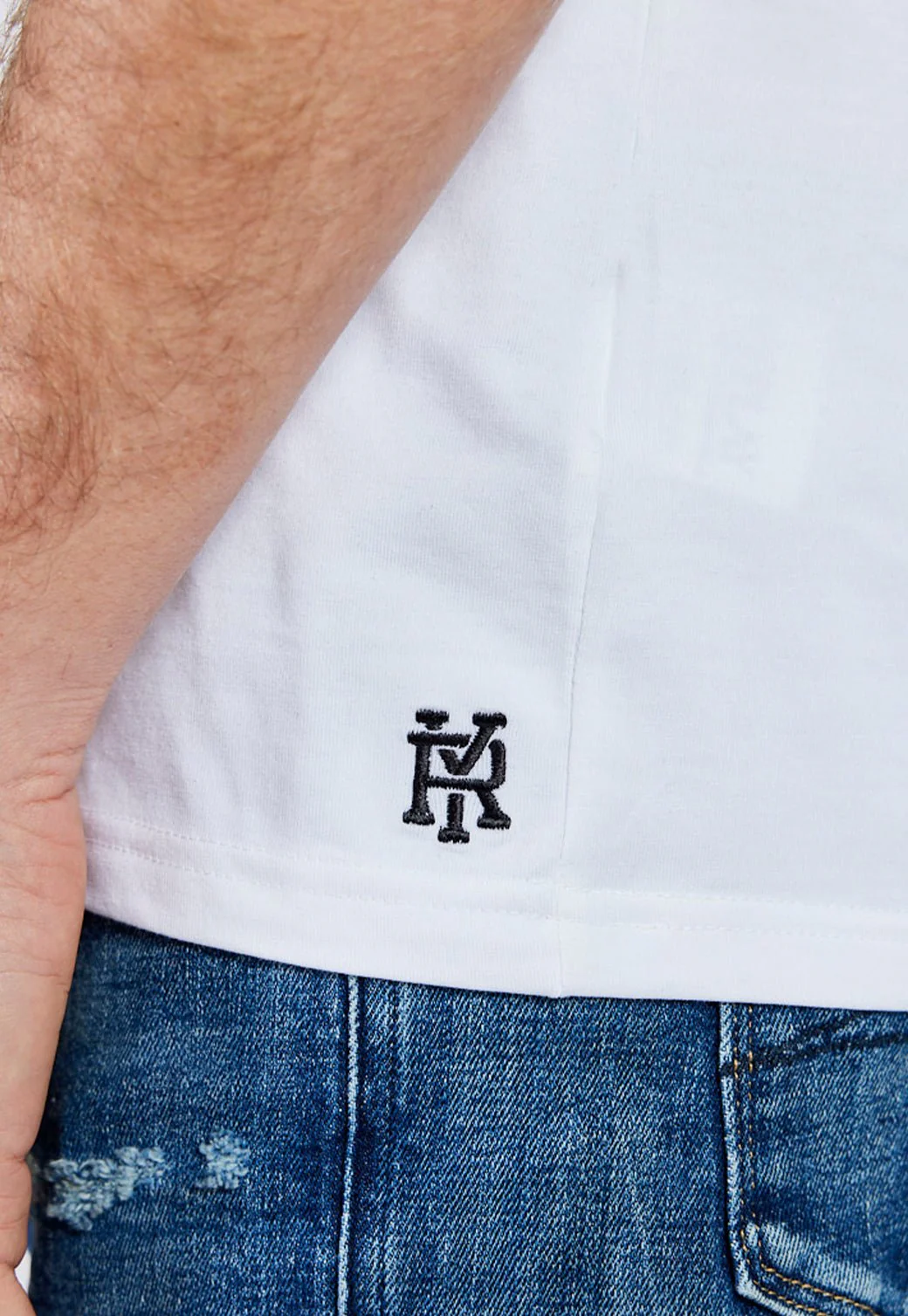 טי שירט קצר ריפליי V לייקרה - Image 4