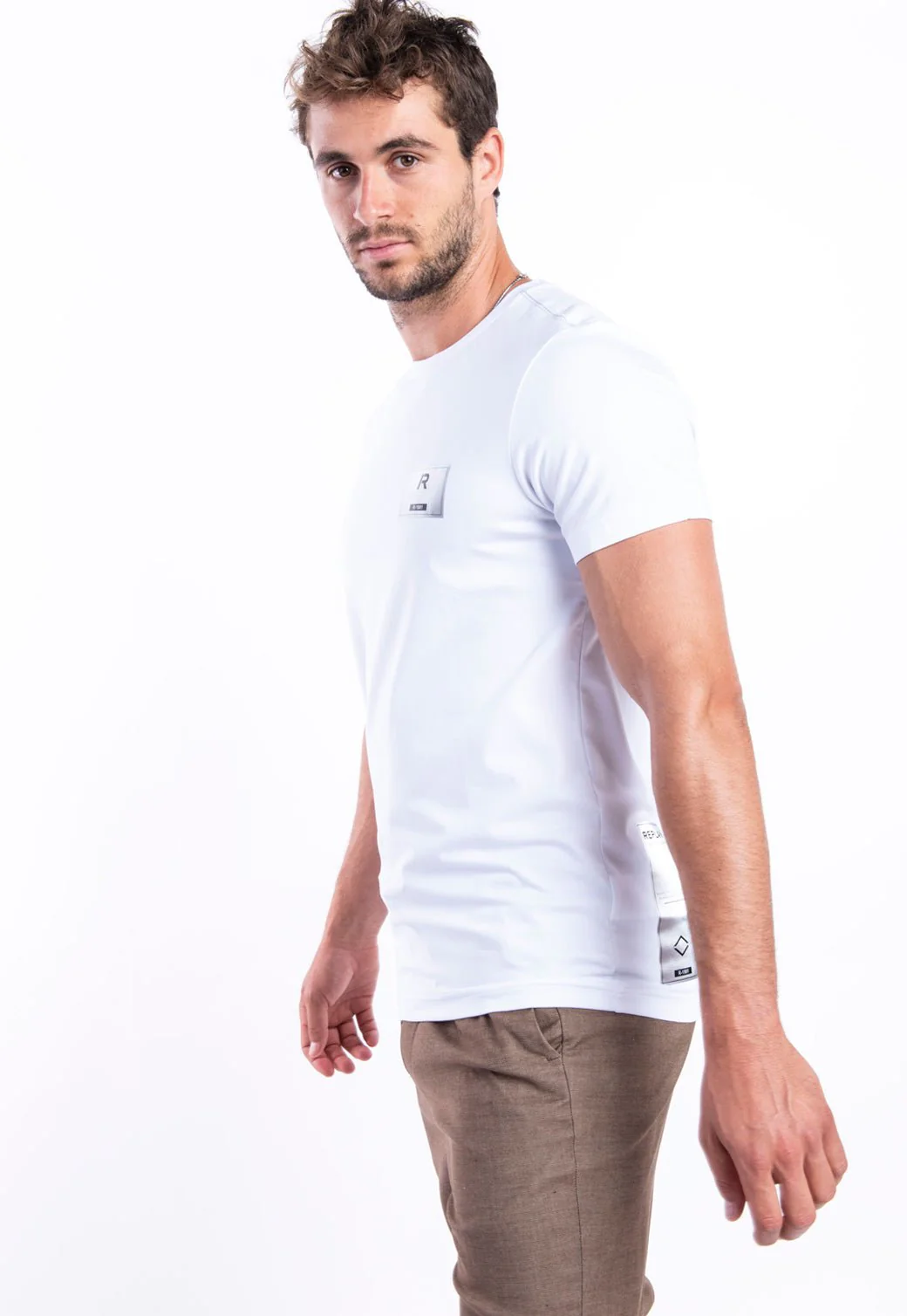 טי שירט לייקרה עם לוגו גברים - Image 5