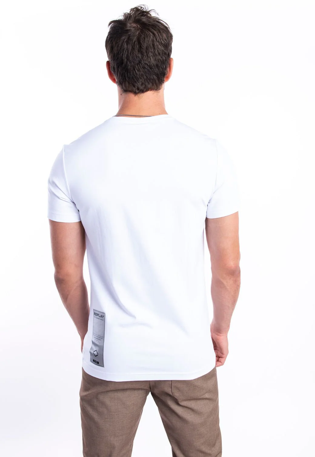 טי שירט לייקרה עם לוגו גברים - Image 6