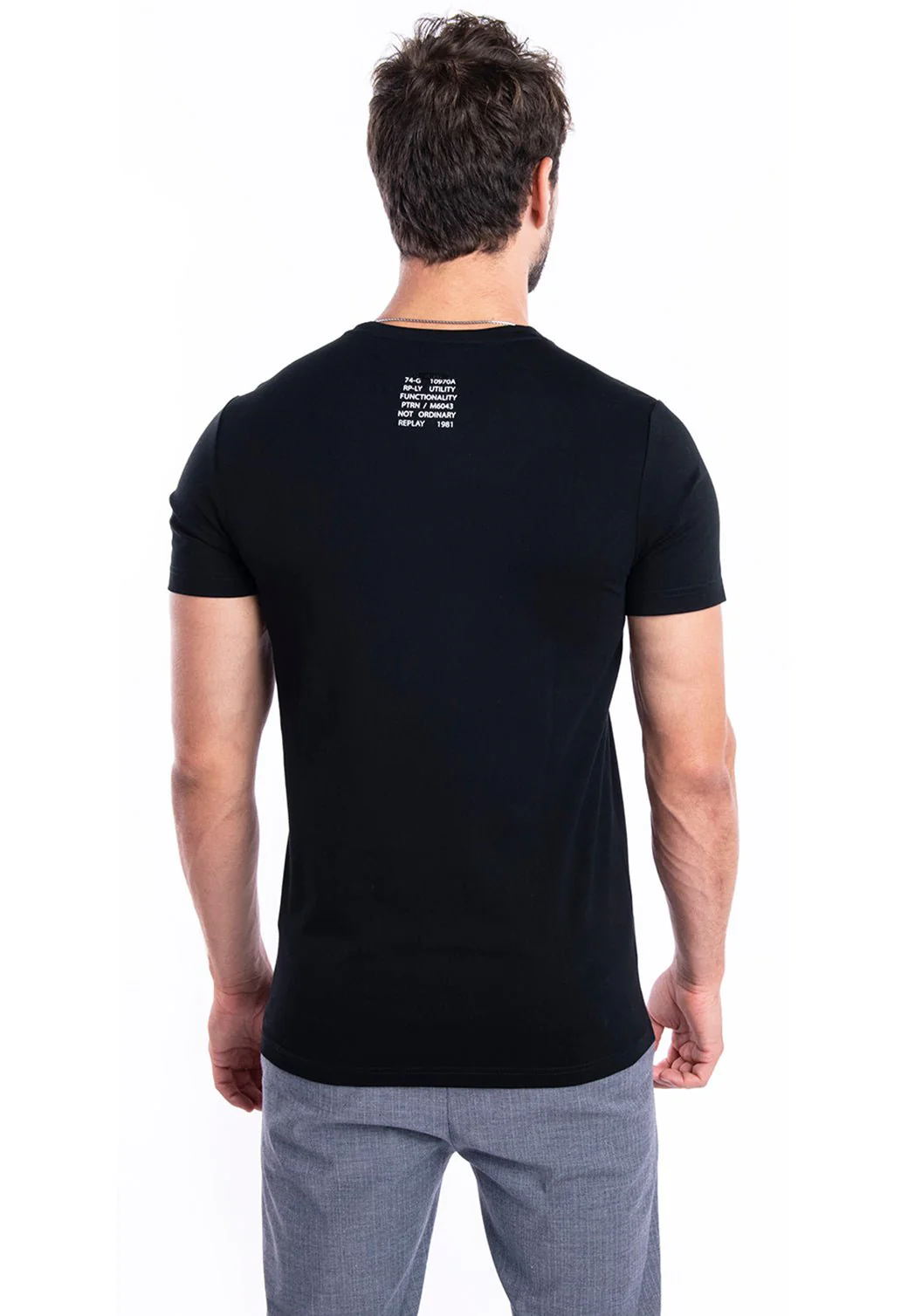 טי שירט לייקרה עם לוגו גברים - Image 5
