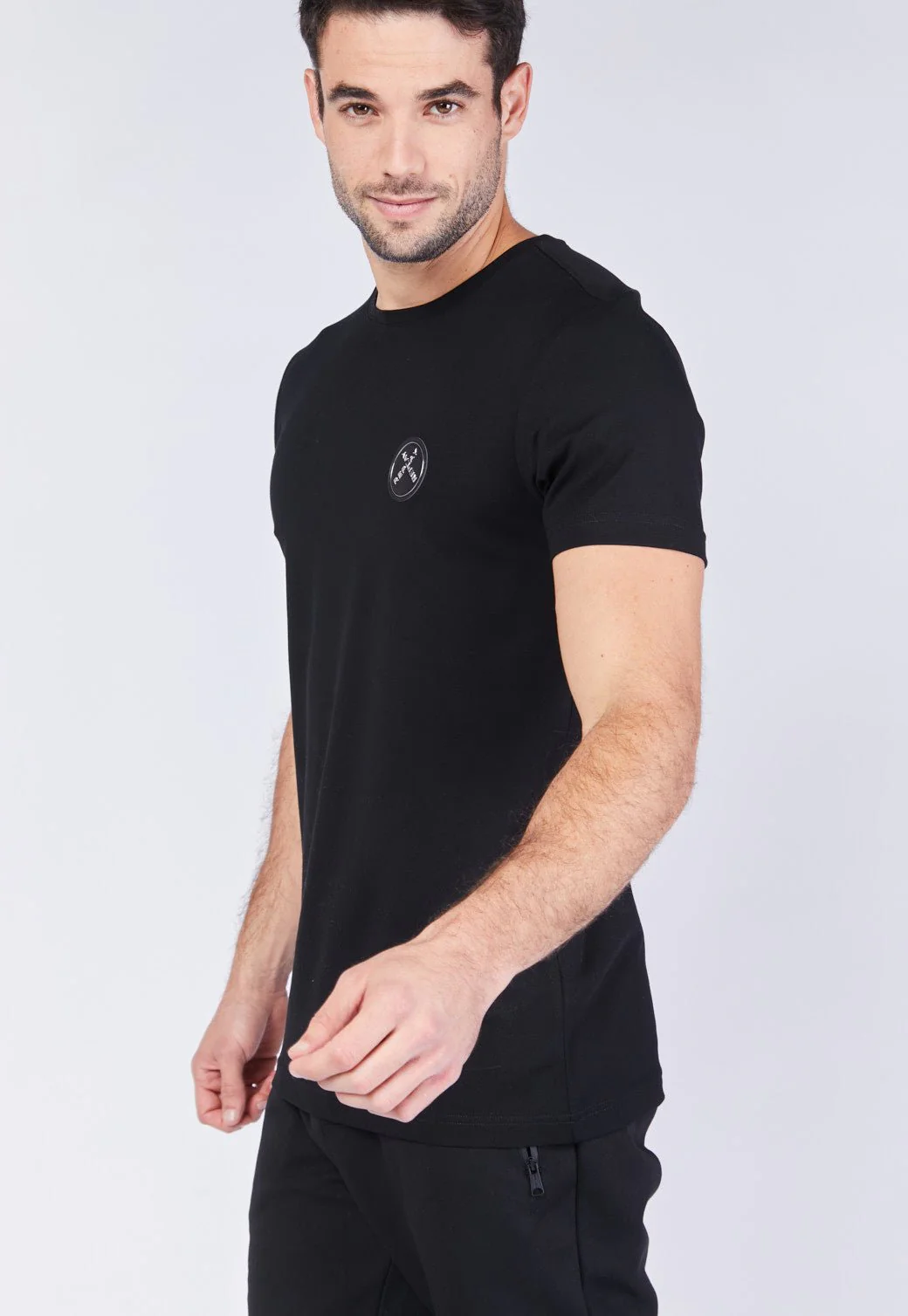 טי שירט לייקרה עם לוגו גברים - Image 3