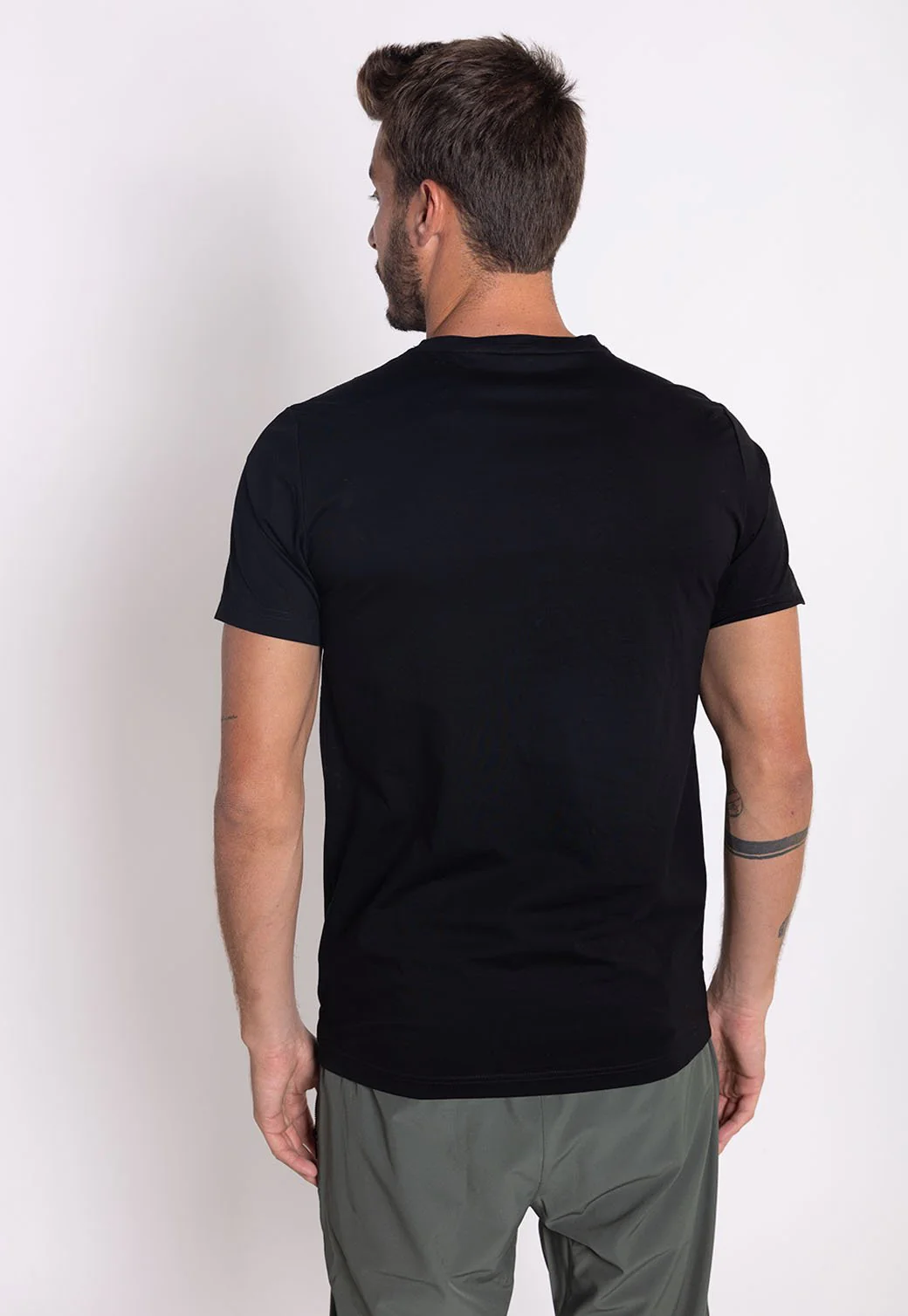 טי שירט מרצרייז לוגו גברים - Image 4