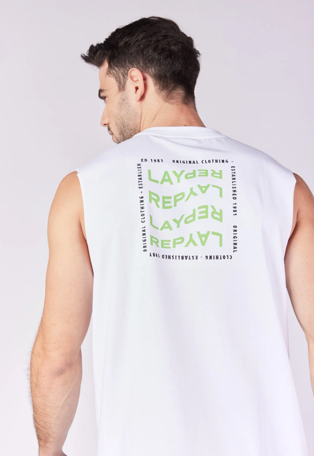 גופיה עם הדפס גברים - Image 3