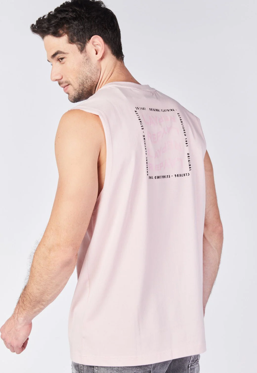 גופיה עם הדפס גברים - Image 4