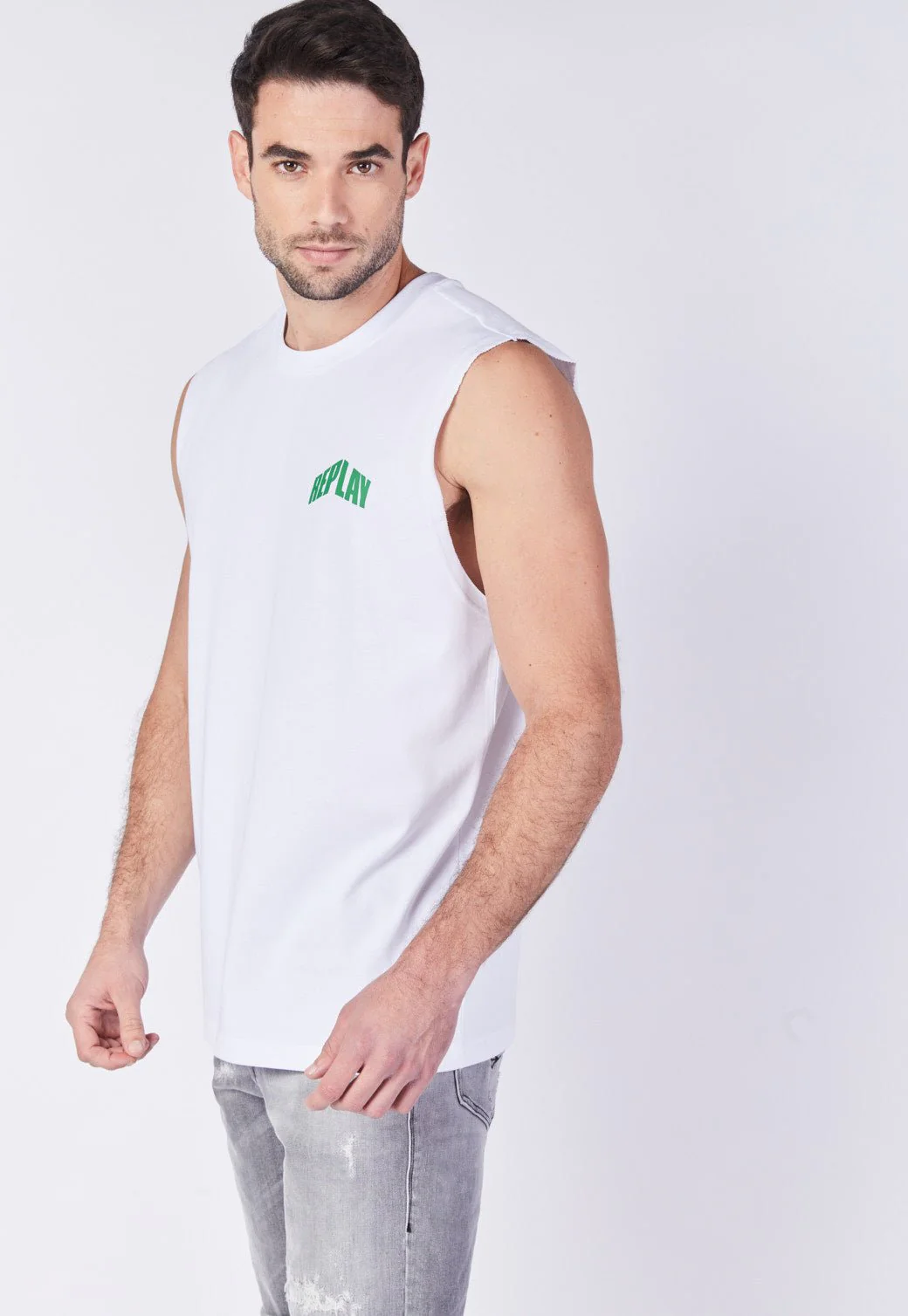 גופיה עם הדפס גברים - Image 3