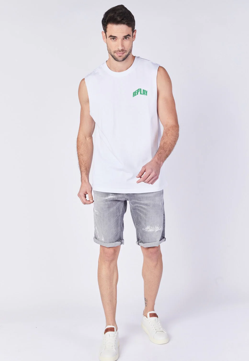 גופיה עם הדפס גברים - Image 5
