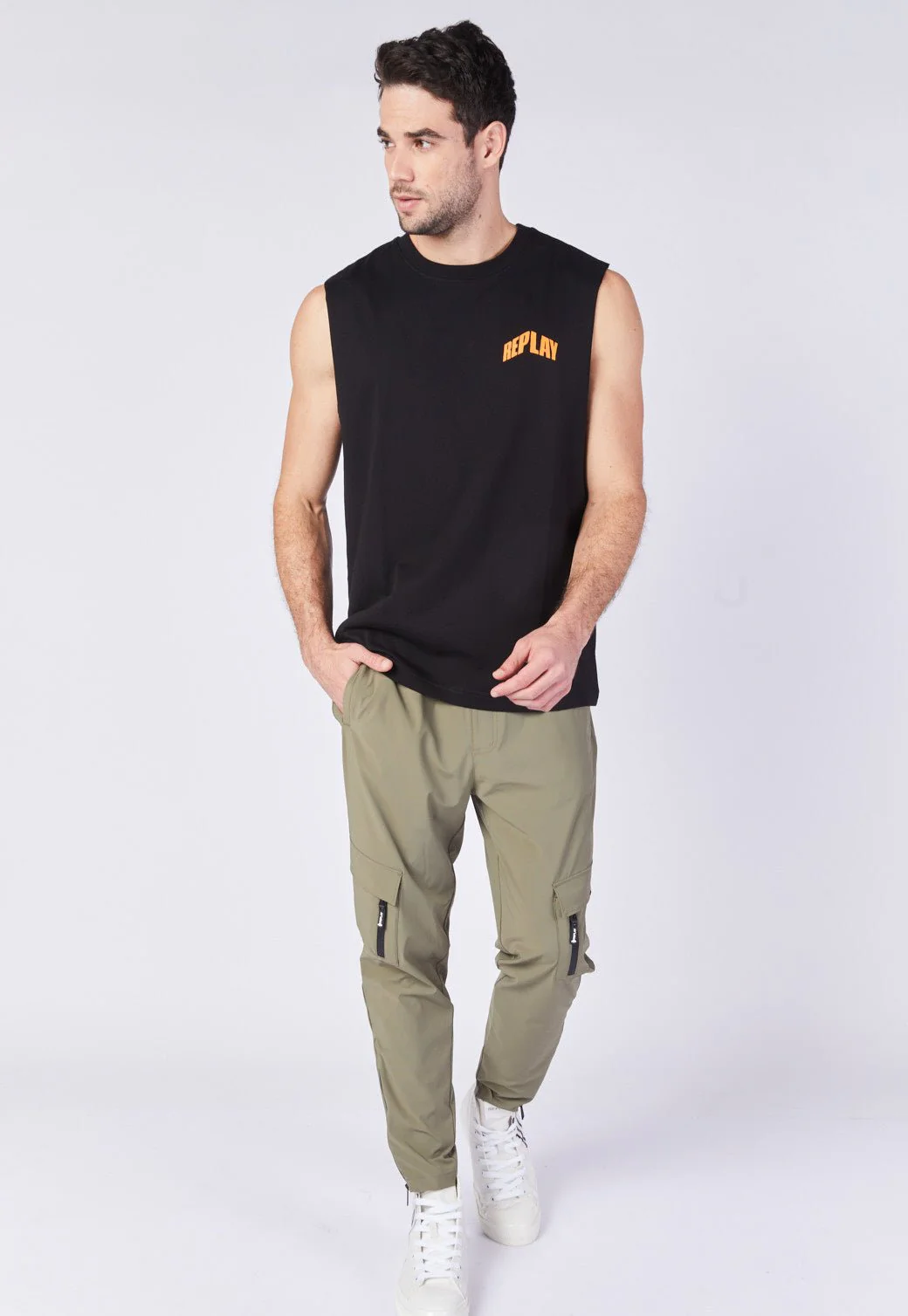 גופיה עם הדפס גברים - Image 5