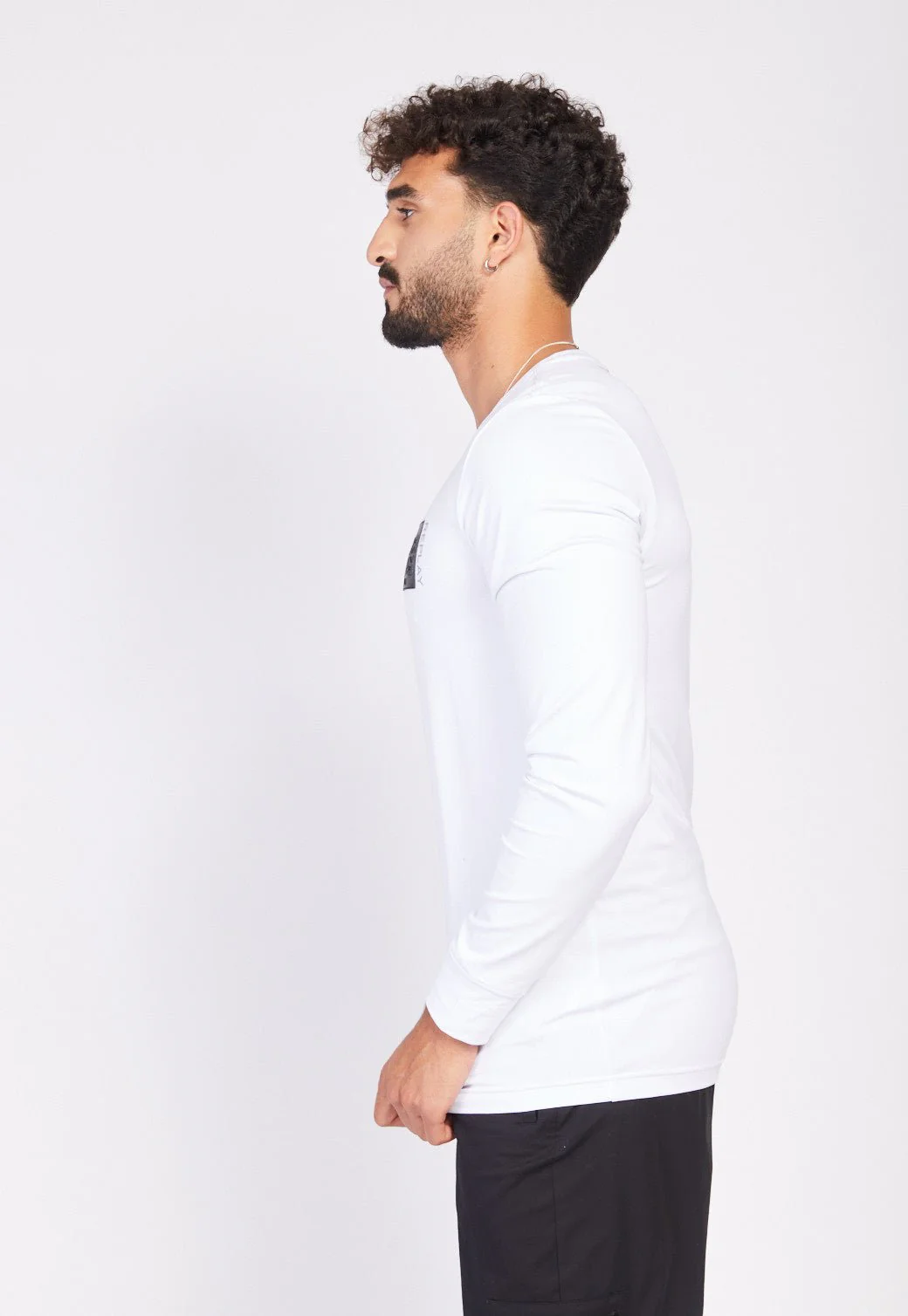 טי שירט לייקרה ארוכה גברים - Image 2