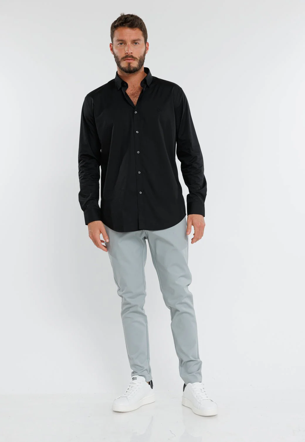 חולצה מכופתרת גברים - Image 4