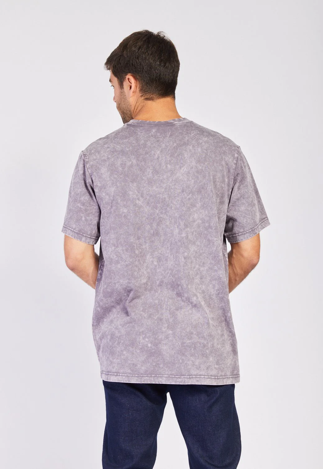 טי שירט ווש קצרה גברים - Image 3