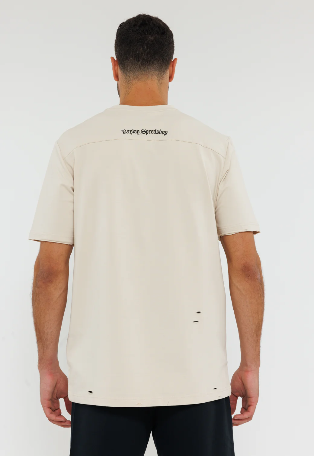טי שירט קצרה סירקל גברים - Image 4