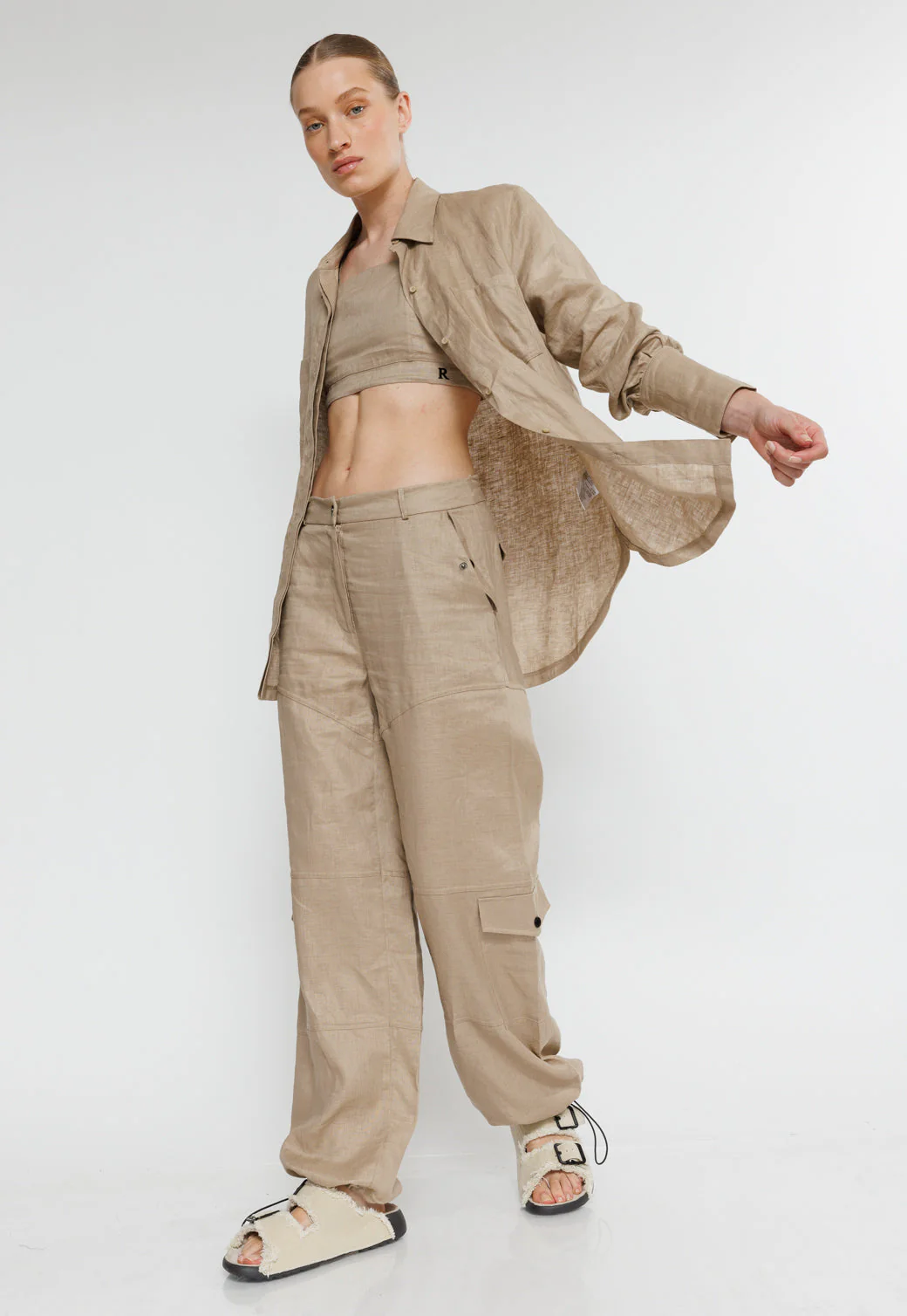 חולצה מכופתרת Buttoned נשים - Image 4