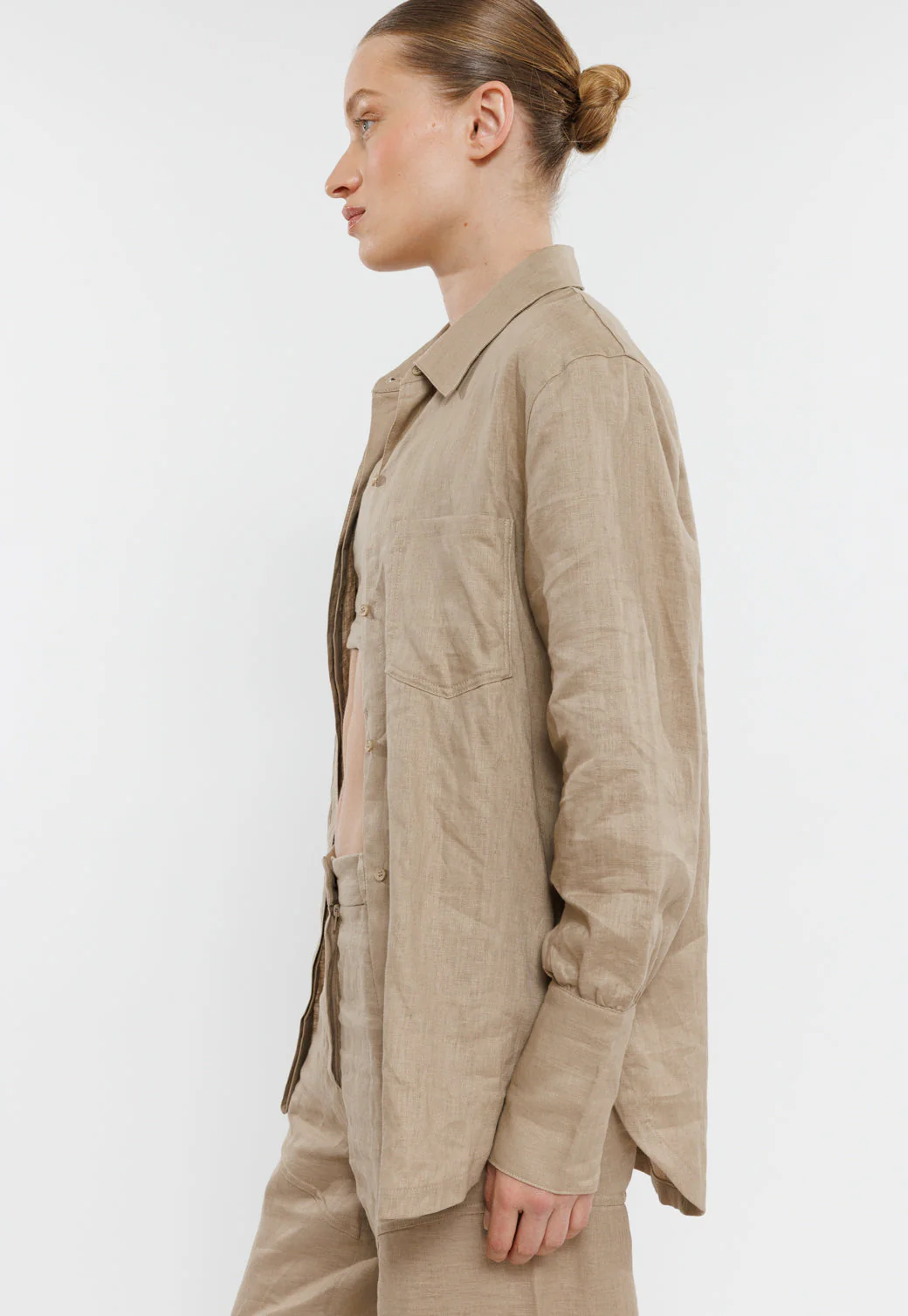 חולצה מכופתרת Buttoned נשים - Image 5