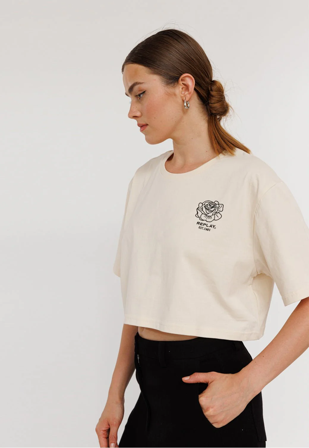 טי שירט Cotton Crop נשים - Image 2