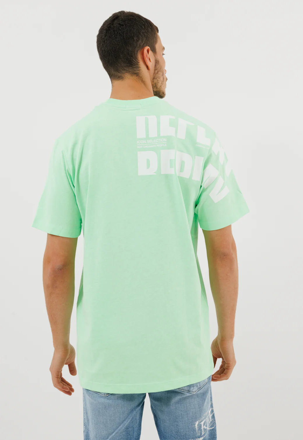 טי שירט קצרה Oversize Cut גברים - Image 3