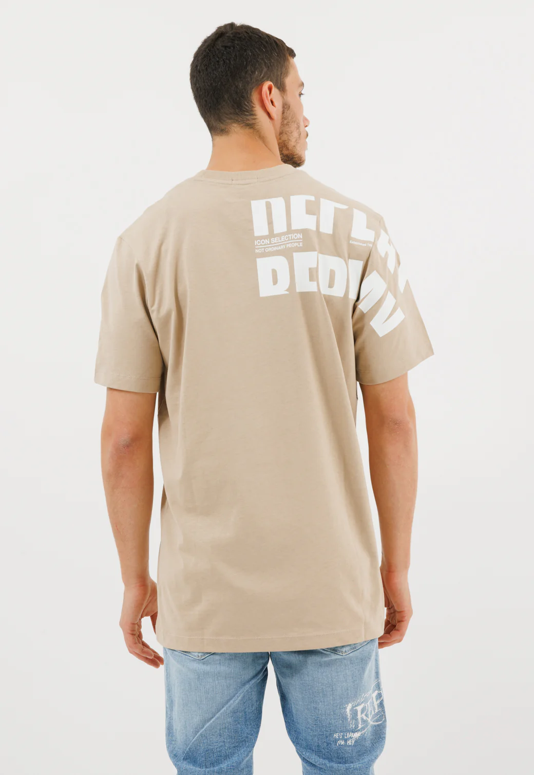 טי שירט קצרה Oversize Cut גברים - Image 3