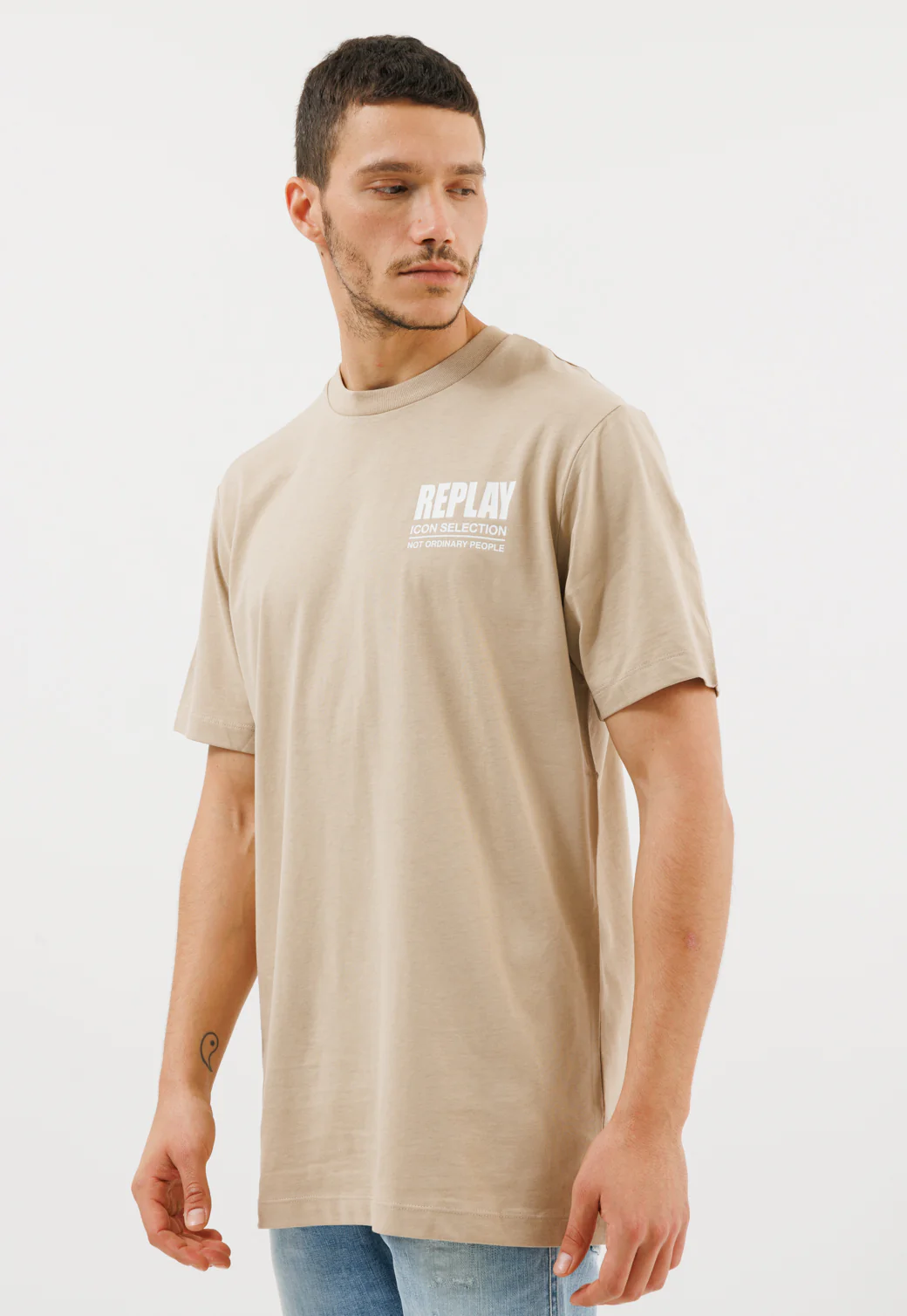 טי שירט קצרה Oversize Cut גברים - Image 4