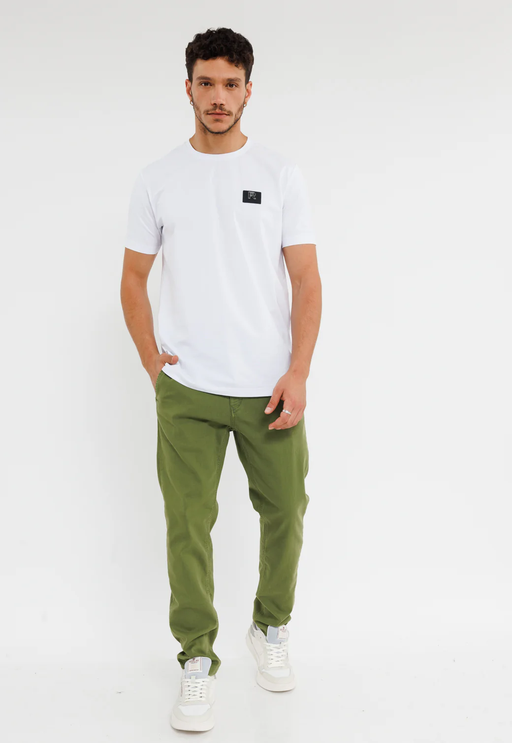 מכנסי צ'ינו Slim Fit ZEUMAR גברים - Image 2