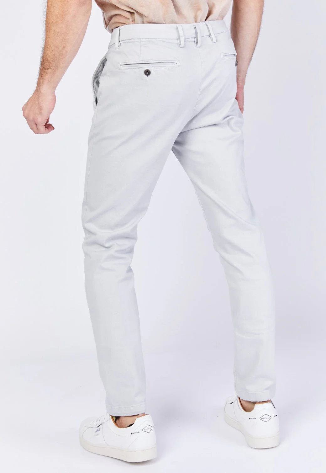 מכנסי צ'ינו Slim ZEUMAR גברים - Image 3