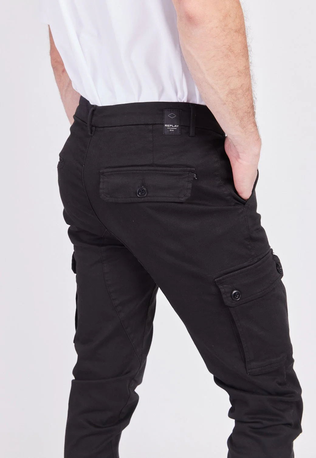 מכנסי קרגו ארוכים גברים - Image 6