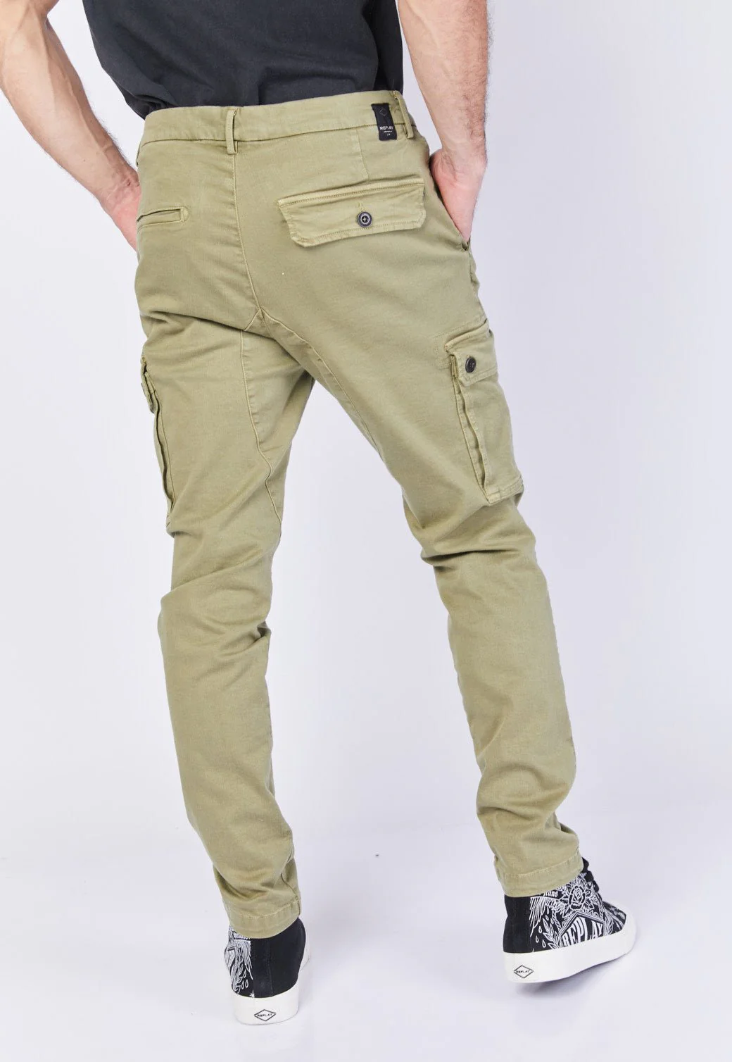 מכנסי קרגו Slim JAAN גברים - Image 3