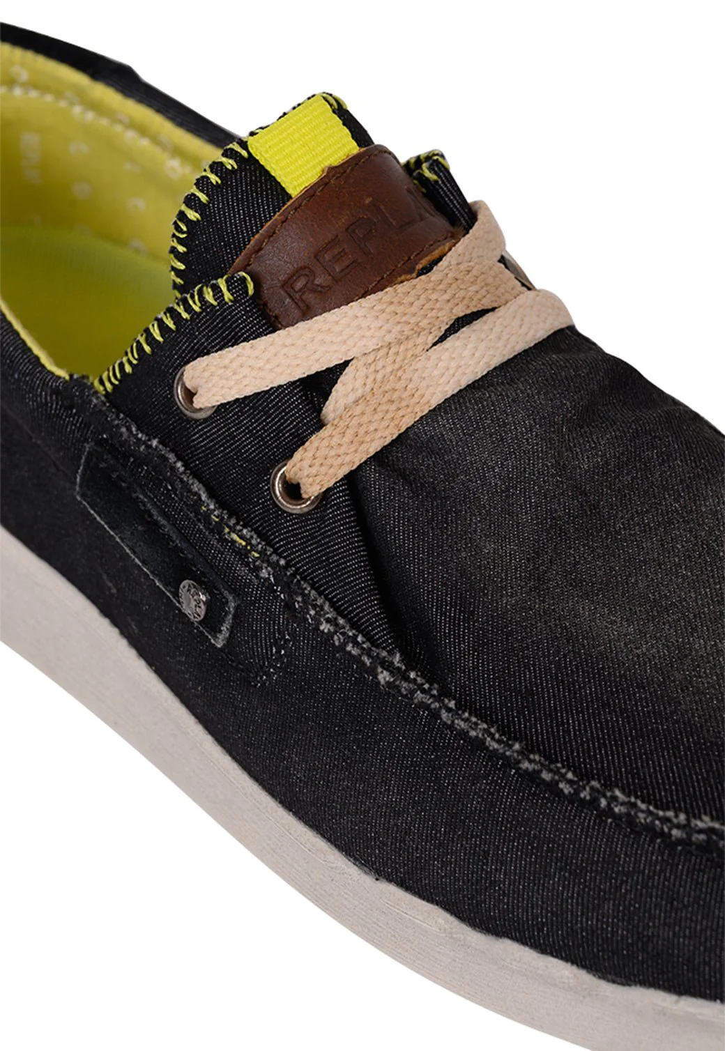 נעלי מוקסין ג'ינס Alcyon Denim גברים - Image 3
