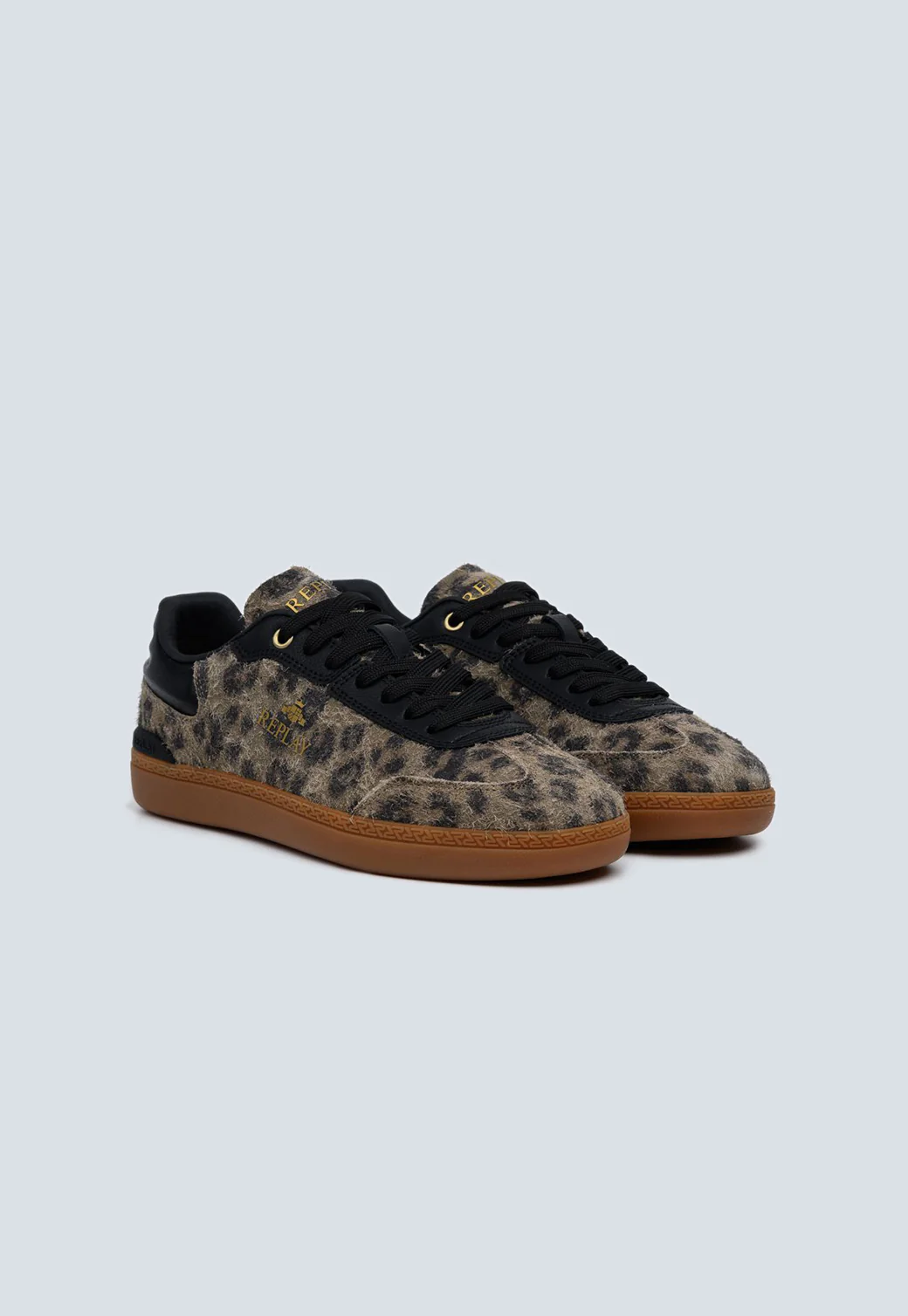 סניקרס לנשים PYPER ANIMALIER בהדפס מנומר - Image 3