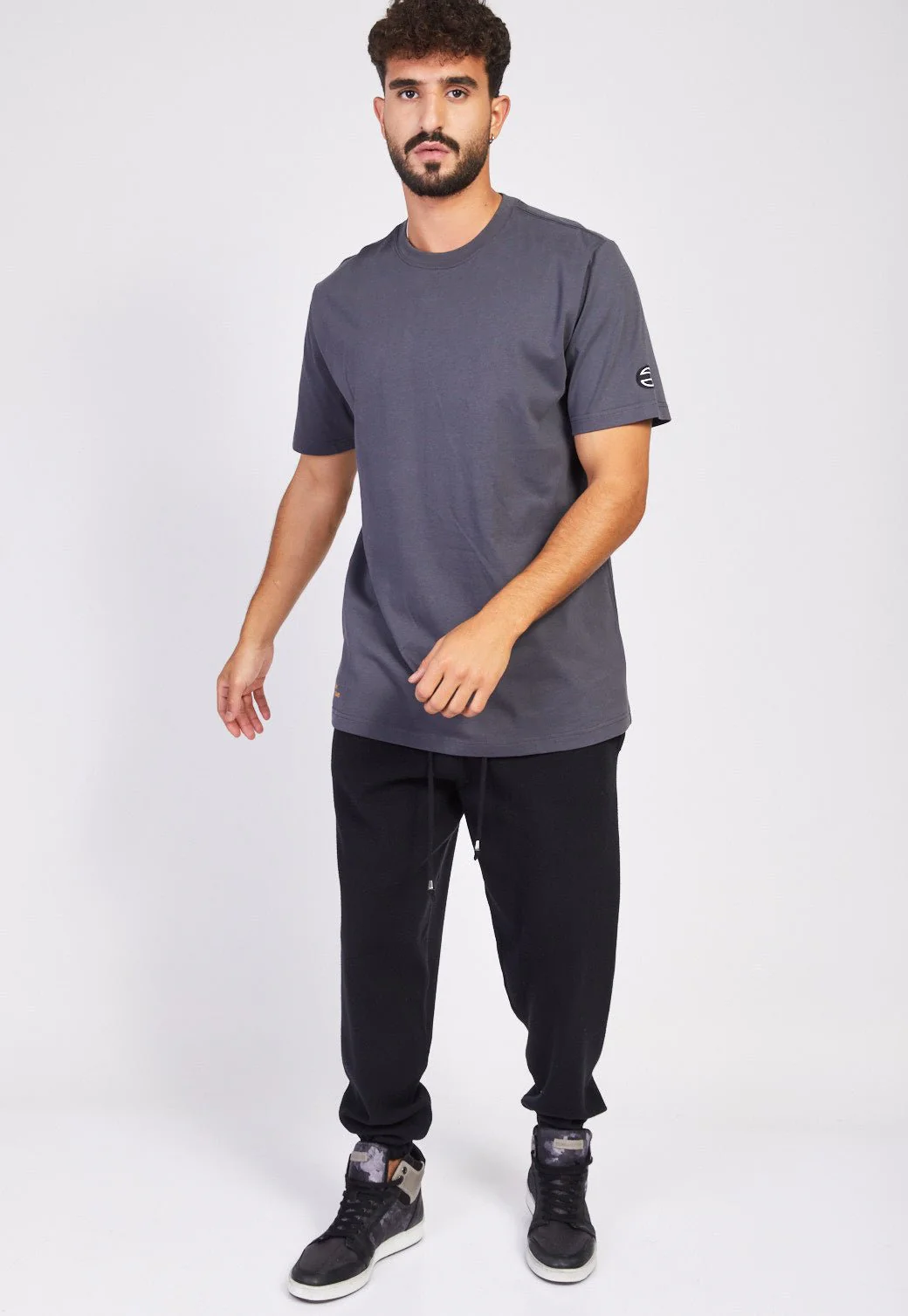 מכנסי טרנינג רחבים גברים - Image 4