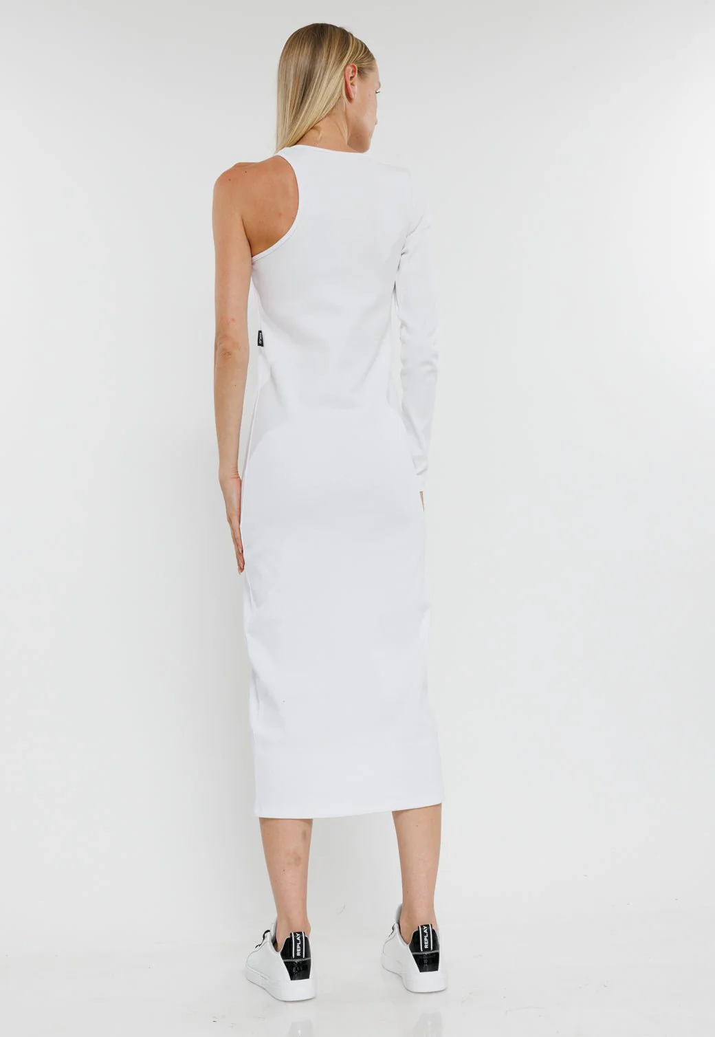 שמלת ריב One Shoulder נשים - Image 3