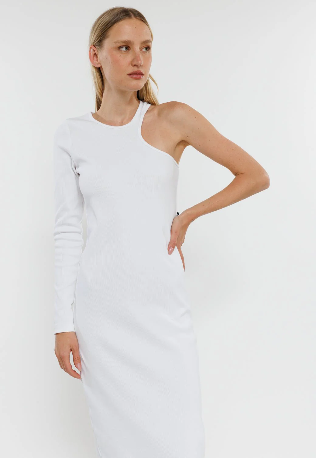 שמלת ריב One Shoulder נשים - Image 4