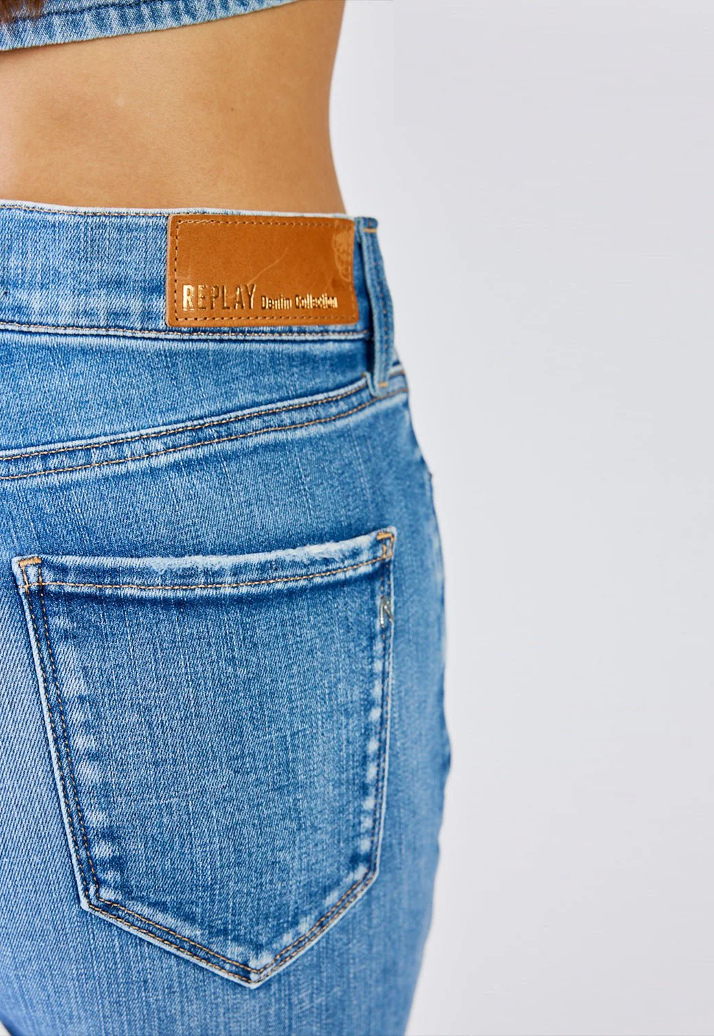 מכנסי ג'ינס Slim Fit נשים - Image 5